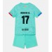 Günstige Barcelona Marcos Alonso #17 Babykleidung 3rd Fussballtrikot Kinder 2023-24 Kurzarm (+ kurze hosen)